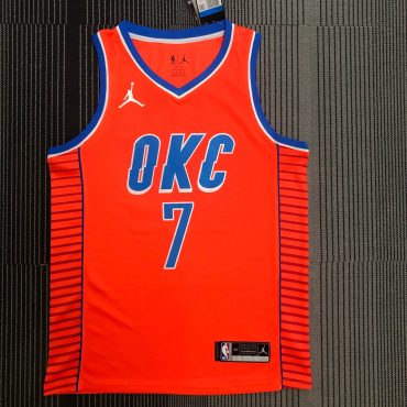 Carmelo Anthony Oklahoma City Thunder #7 Swingman Jersey
