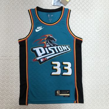 Grant Hill Detroit Pistons #33 Swingman Jersey