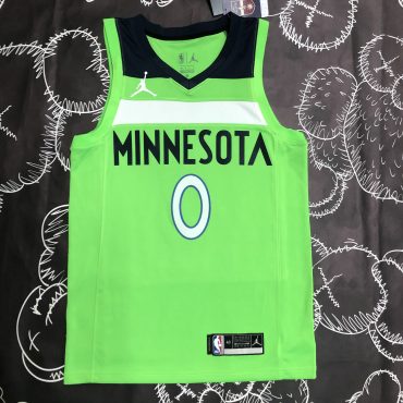 D'Angelo Russell Minnesota Timberwolves #0 Swingman Jersey