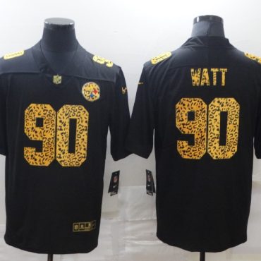 T.J. Watt Pittsburgh Steelers #90 Black