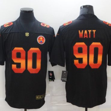 T.J. Watt Pittsburgh Steelers #90 Black