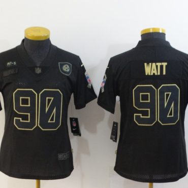 T.J. Watt Pittsburgh Steelers #90 Black
