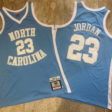 Michael Jordan North Carolina #23 Mitchell And Ness Jersey