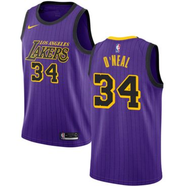 Shaquille O'Neal LA Lakers #34 Swingman Jersey