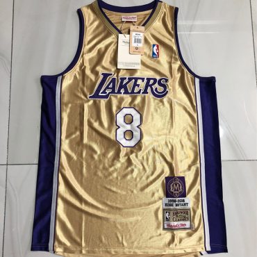 Kobe Bryant LA Lakers #8 Mitchell And Ness Jersey