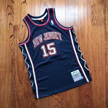 Vince Carter New Jersey Nets #15 Mitchell And Ness Jersey