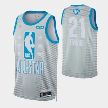 Joel Embiid All Star #21 Swingman Jersey