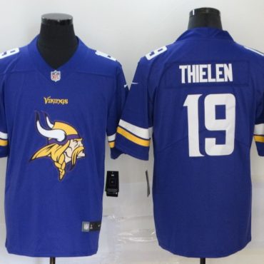 Adam Thielen Minnesota Vikings 19 Blue