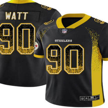T.J. Watt Pittsburgh Steelers #90 Black