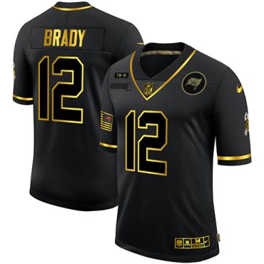 Tom Brady Tampa Bay Bucaneers #12 Black