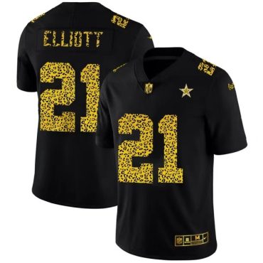 Ezekiel Elliott Dallas Cowboys #21 Black