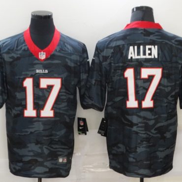 Josh Allen Buffalo Bills #17 Camo