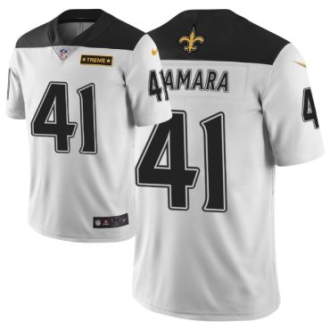 Alvin Kamara New Orleans Saints #41 White