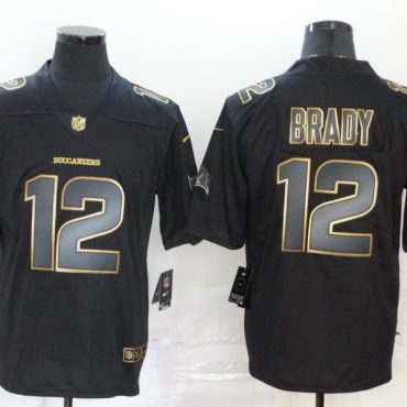 Tom Brady Tampa Bay Buccaneers #12 Black
