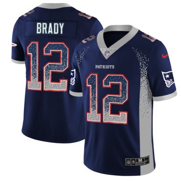 Tom Brady  New England Patriots #12 Blue