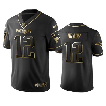 Tom Brady New England Patriots #12 Black