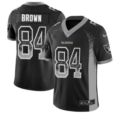 Antonio Brown Oakland Raiders #84 Black