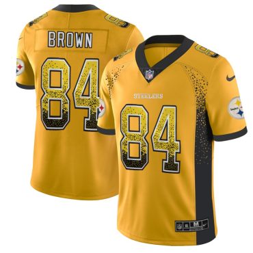 Antonio Brown Pittsburgh Steelers #84 Yellow
