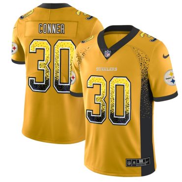 James Conner Pittsburgh Steelers #30 Yellow