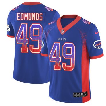 Tremaine Edmunds Buffalo Bills #49 Blue