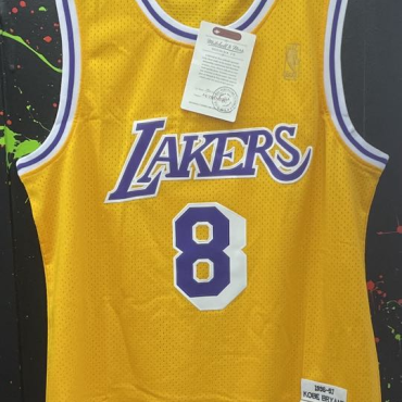 Kobe Bryant LA Lakers #8 Mitchell and Ness