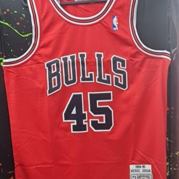 Michael Jordan Chicago Bulls #45 Mitchell and Ness