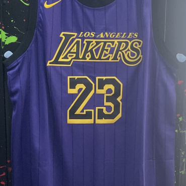 Lebron James Los Angeles Lakers #23 Swingman Jersey