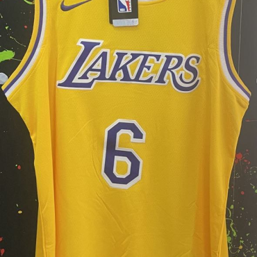 Lebron James LA Lakers #6 Swingman Jersey