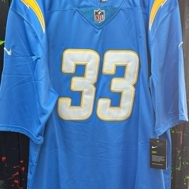Derwin James Jr. Los Angeles Chargers #33 Blue