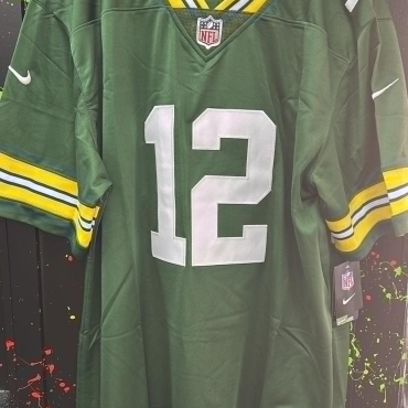 Aaron Rodgers Green Bay Packers #12 Green
