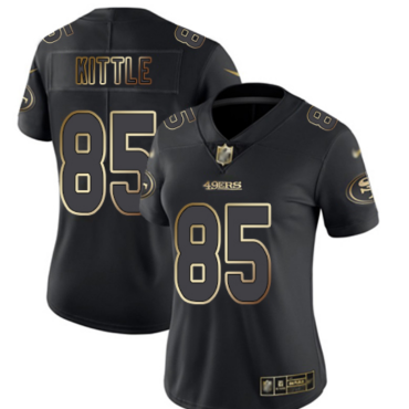 George Kittle San Francisco 49ers #85 Black And Gold