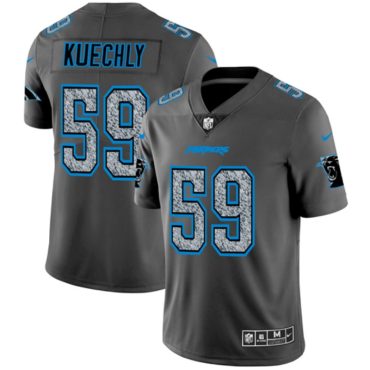 Luke Kuechly Carolina Panthers #59 Grey