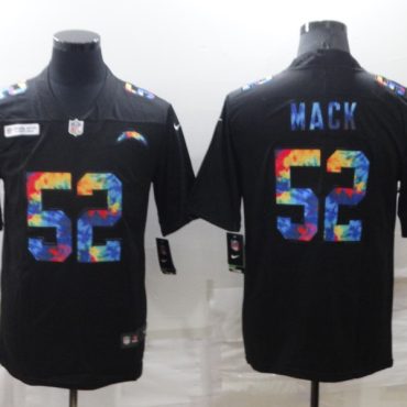 Khalil Mack Los Angeles Chargers #52 Black