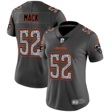 Khalil Mack Chicago Bears #52 Grey