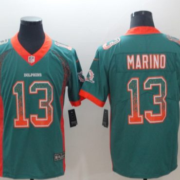 Dan Marino Miami Dolphins #13 Aqua