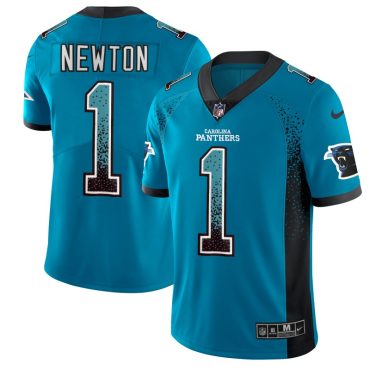 Cam Newton Carolina Panthers #1 Blue