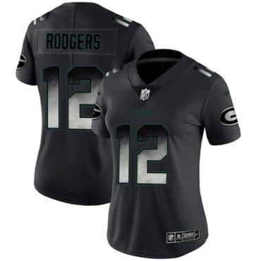 Aaron Rodgers Green Bay Packers #12 Black