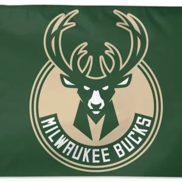 Milwaukee Bucks Team Flag 90cm X 150cm