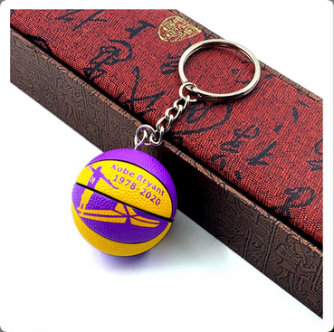 Basketball Keyring - Kobe Bryant
