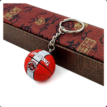 Basketball Keyring - Toronto Raptors