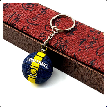 Basketball Keyring - Indiana Pacers