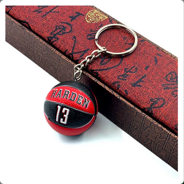Basketball Keyring - James Harden 13