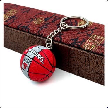 Basketball Keyring - Chicago Bulls