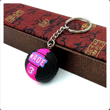 Basketball Keyring - Dwayne Wade 3