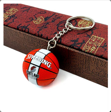 Basketball Keyring - Portland Trailblazers