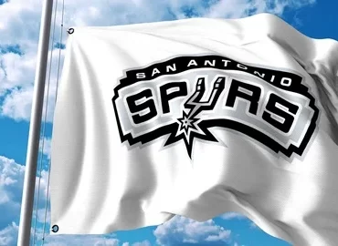 San Antonio Spurs Team Flag 90cm X 150cm