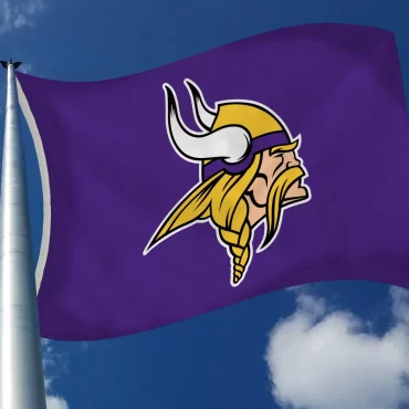 Minnesota Vikings Team Flag 90cm X 150cm