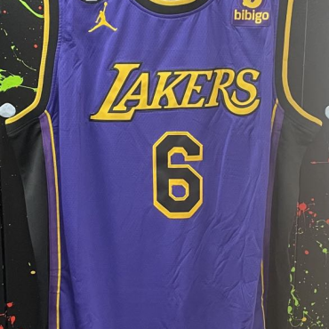 Lebron James LA Lakers #6 Swingman Jersey
