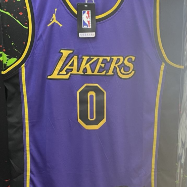Russell Westbrook LA Lakers #0 Swingman Jersey