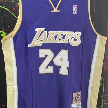Kobe Bryant LA Lakers #24 Mitchell And Ness Jersey